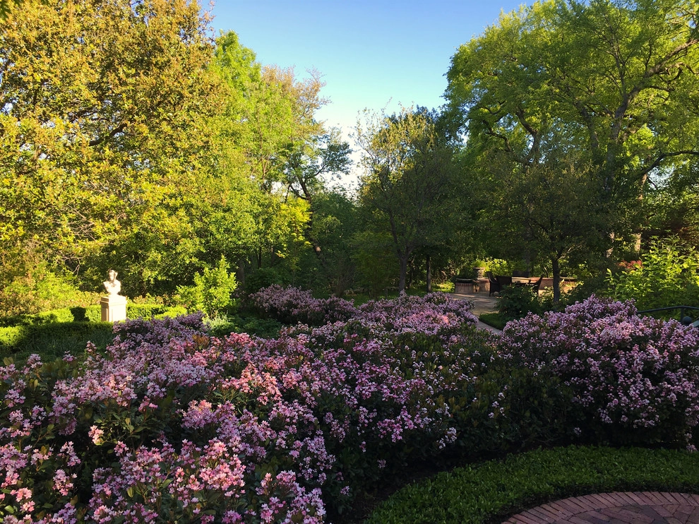 Historic Fort Worth Estate Garden by M. M. Moore Construction Company, Inc. - Photo 16