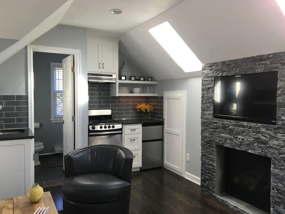 A garage and an apartment combined. by Jacobson Construction - Photo 7