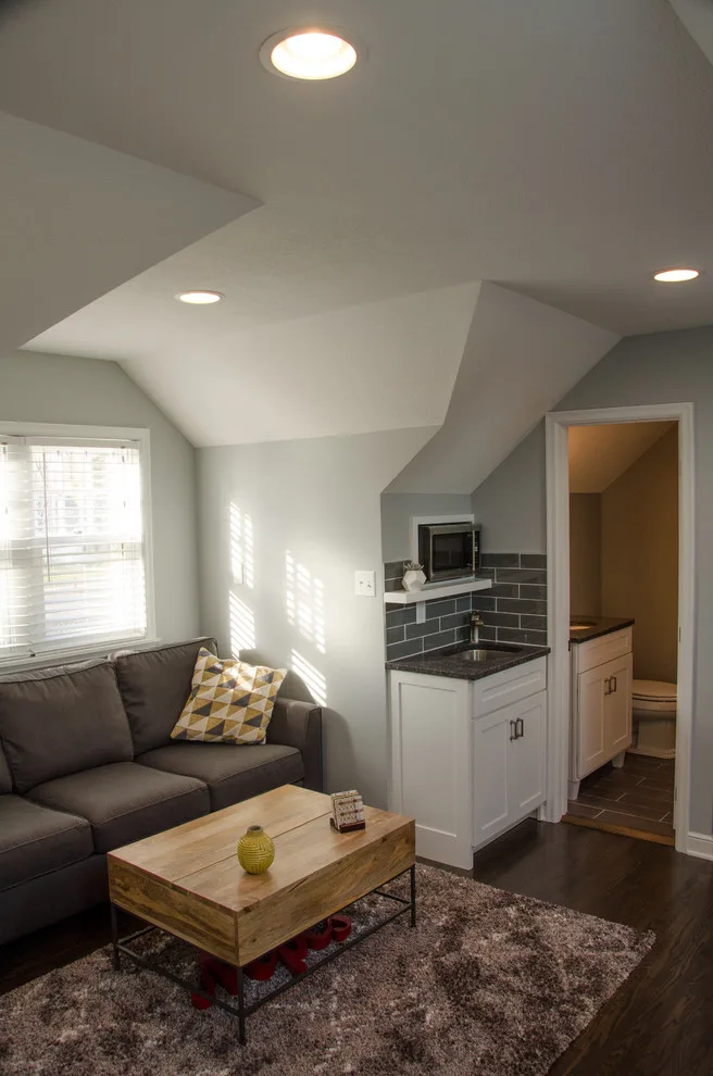 A garage and an apartment combined. by Jacobson Construction - Photo 15