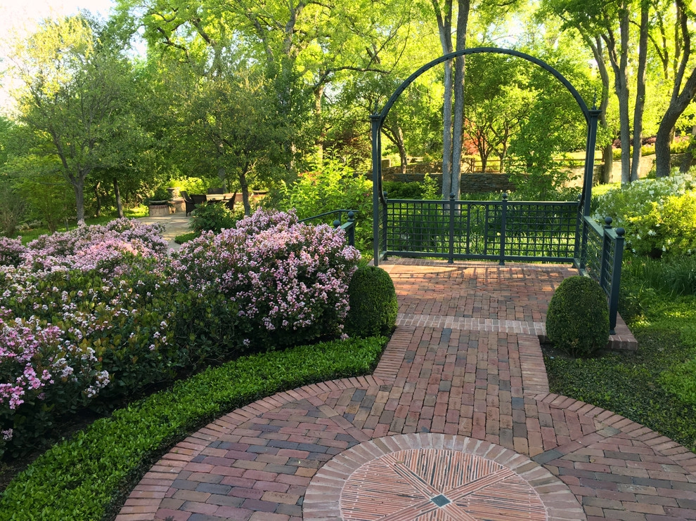 Historic Fort Worth Estate Garden by M. M. Moore Construction Company, Inc. - Photo 23