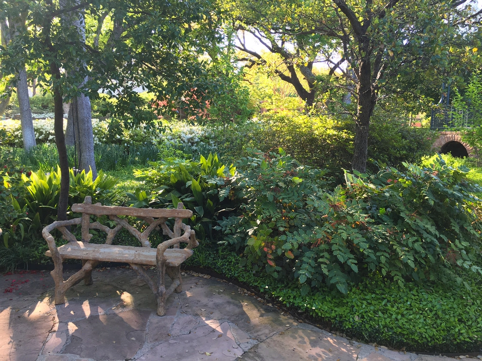Historic Fort Worth Estate Garden by M. M. Moore Construction Company, Inc. - Photo 3