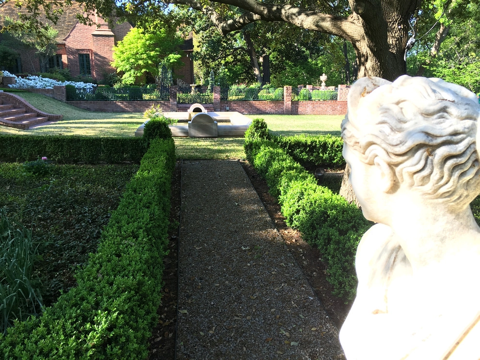 Historic Fort Worth Estate Garden by M. M. Moore Construction Company, Inc. - Photo 36
