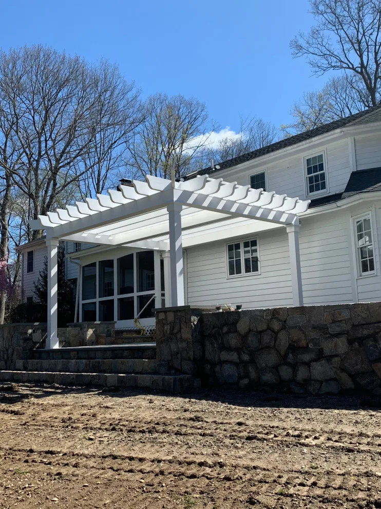 Complete PVC Pergola by K & M Flooring-Renovations Inc. - Photo 2