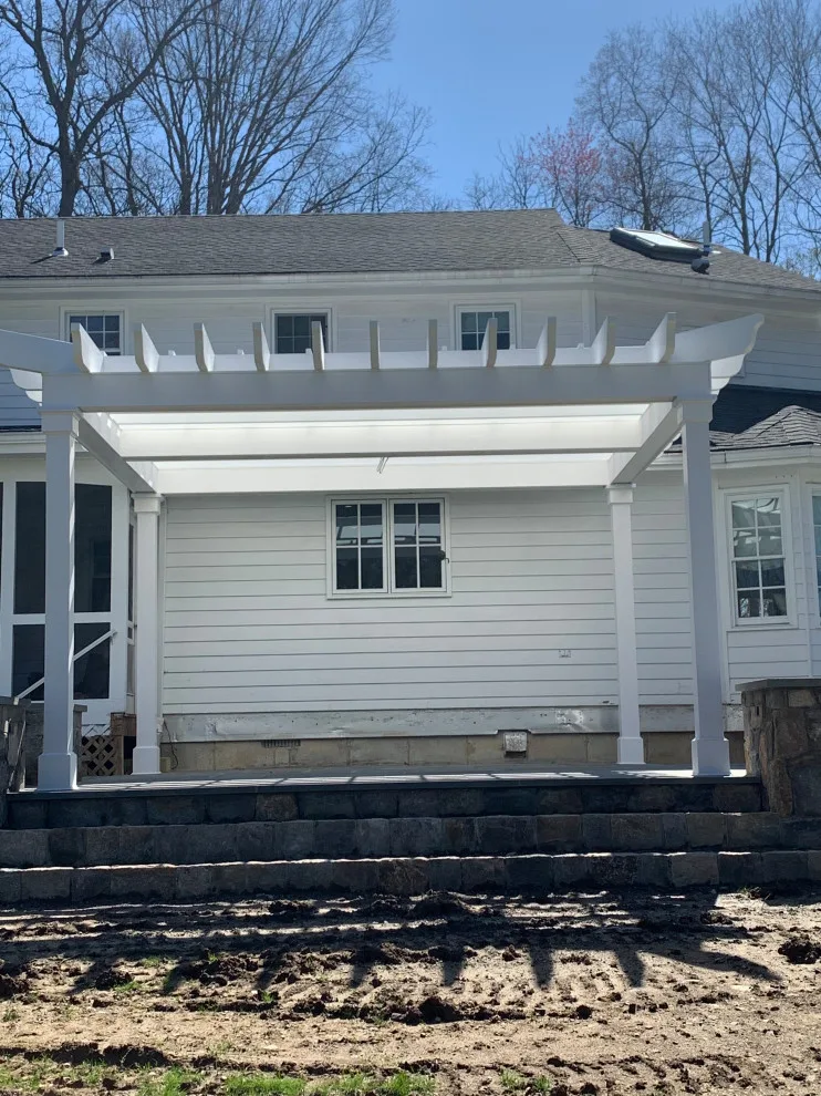 Complete PVC Pergola by K & M Flooring-Renovations Inc. - Photo 4