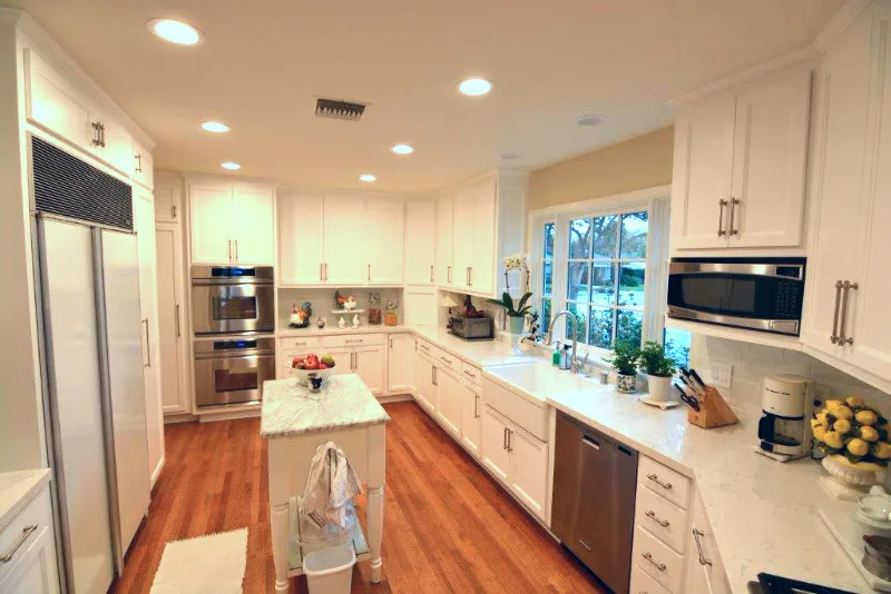 Complete White Kitchen Renovation by Flat Rate Remodeling, Inc. - Photo 4