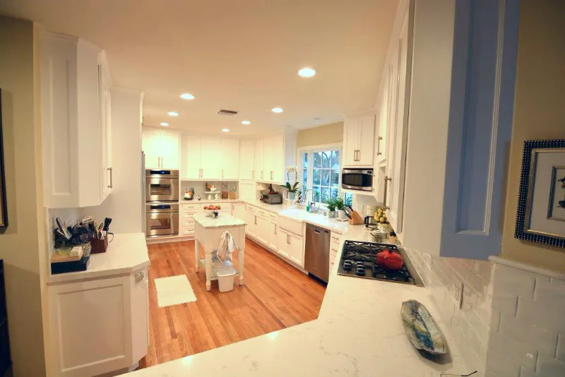 Complete White Kitchen Renovation by Flat Rate Remodeling, Inc. - Photo 3