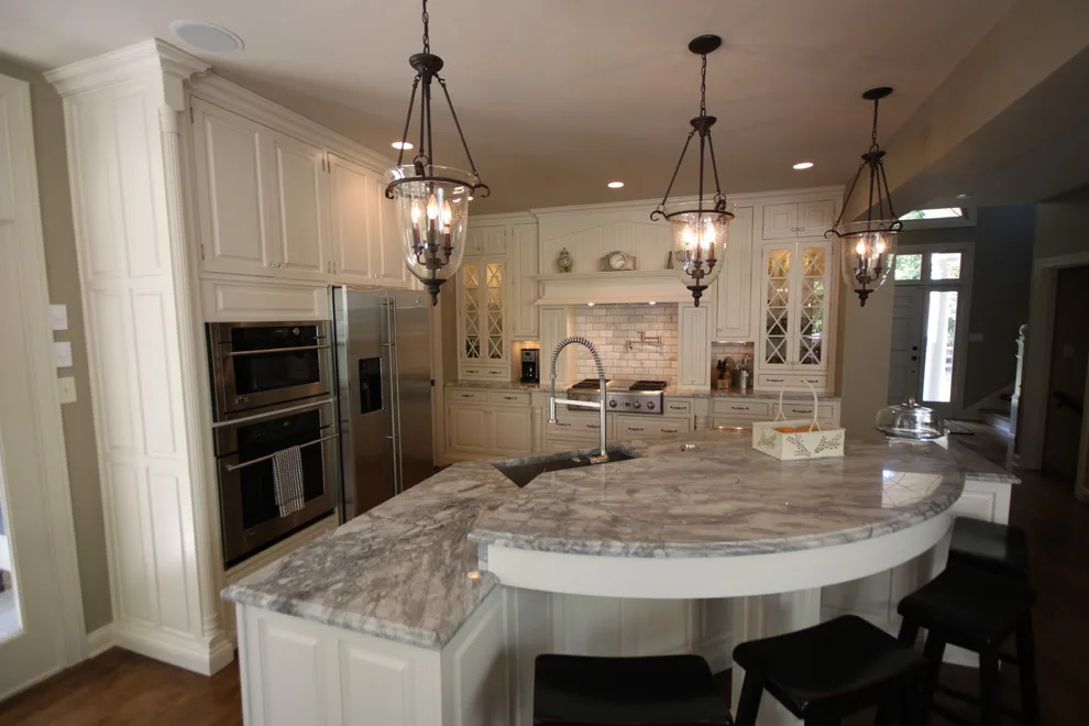 Kentucky White Kitchen Renovation in Anchorage by Walters Cabinets, Inc. - Photo 4