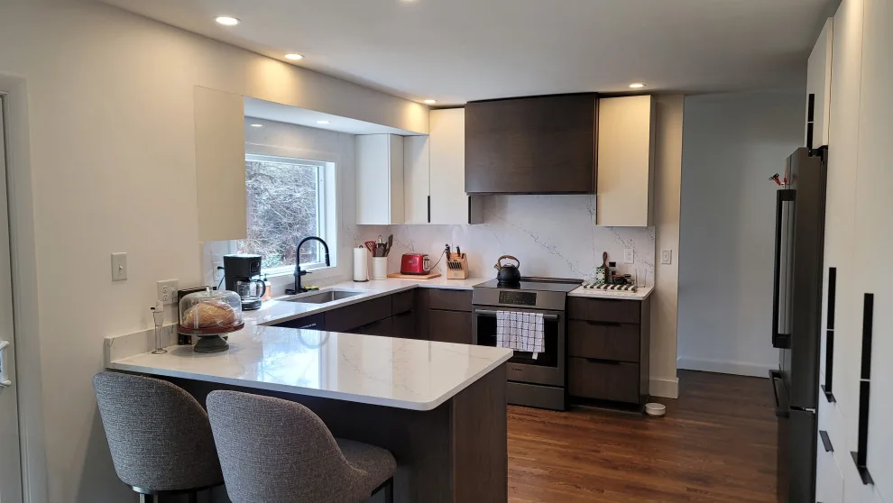 Modern Kitchen Renovation in Andover by Taylor And Stevens Cabinetry - Photo 3