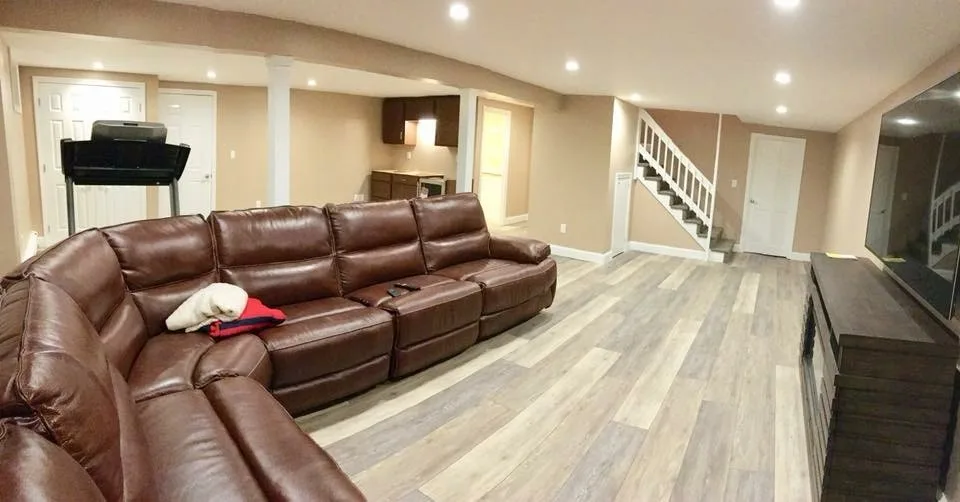 Andover MA Basement Renovation by Executive Flooring & Remodeling - Photo 10