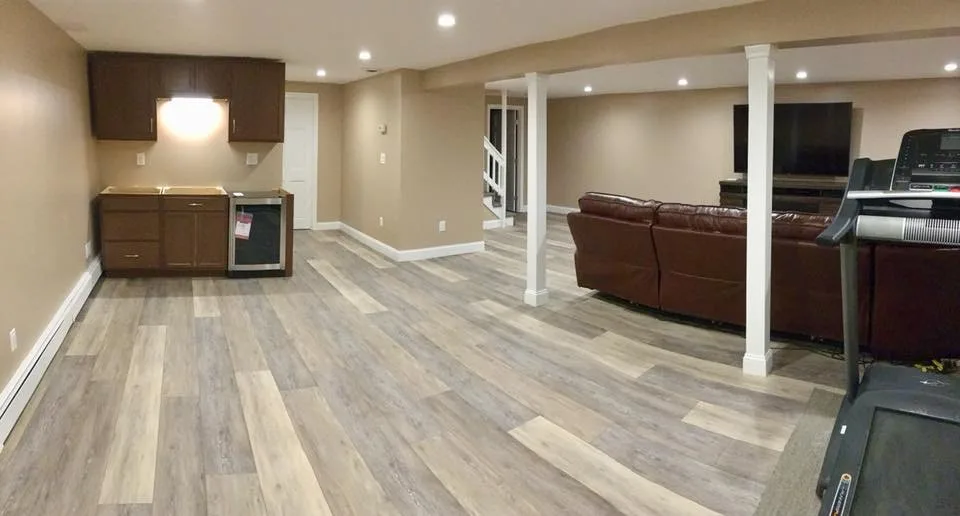 Andover MA Basement Renovation by Executive Flooring & Remodeling - Photo 14