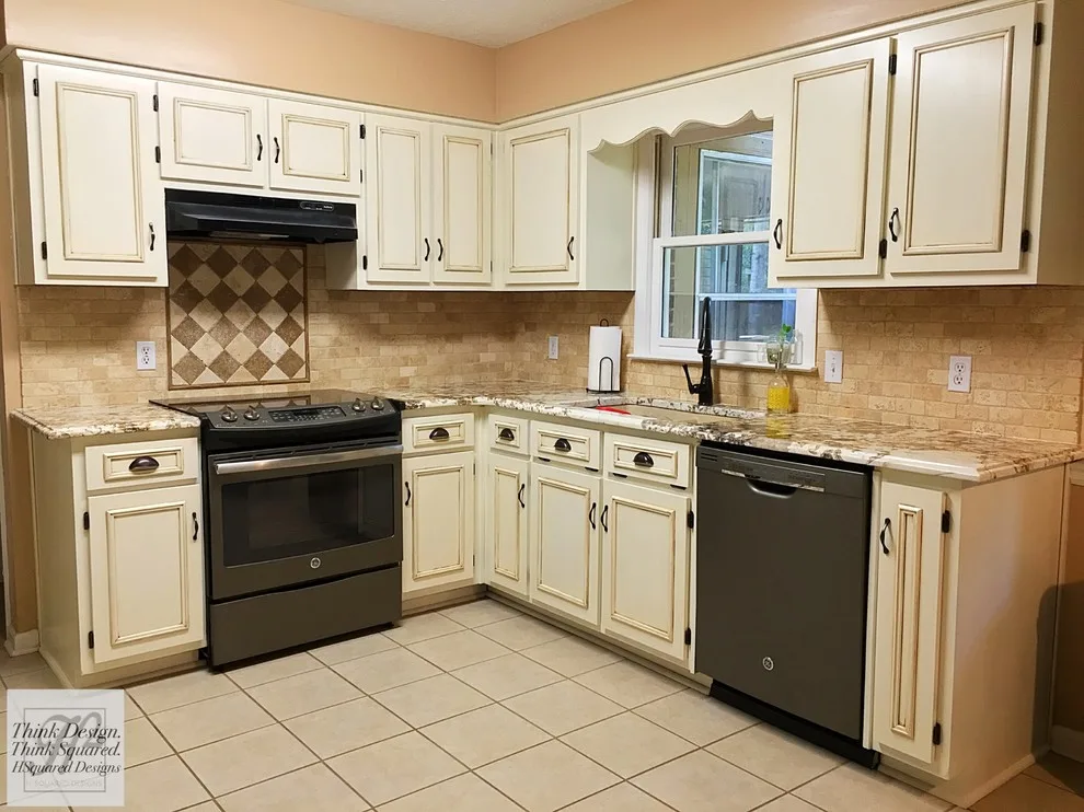 Vintage Glazed Kitchen by HSquared Designs - Photo 4