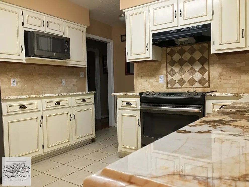 Vintage Glazed Kitchen by HSquared Designs - Photo 12