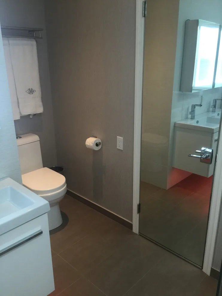 Leonia Bathroom Renovation Layout Change by Argen Build - Photo 16