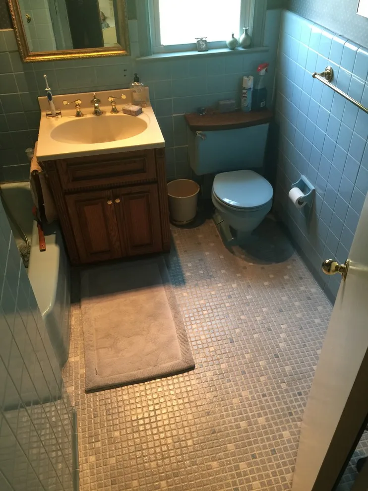 Leonia Bathroom Renovation Layout Change by Argen Build - Photo 4