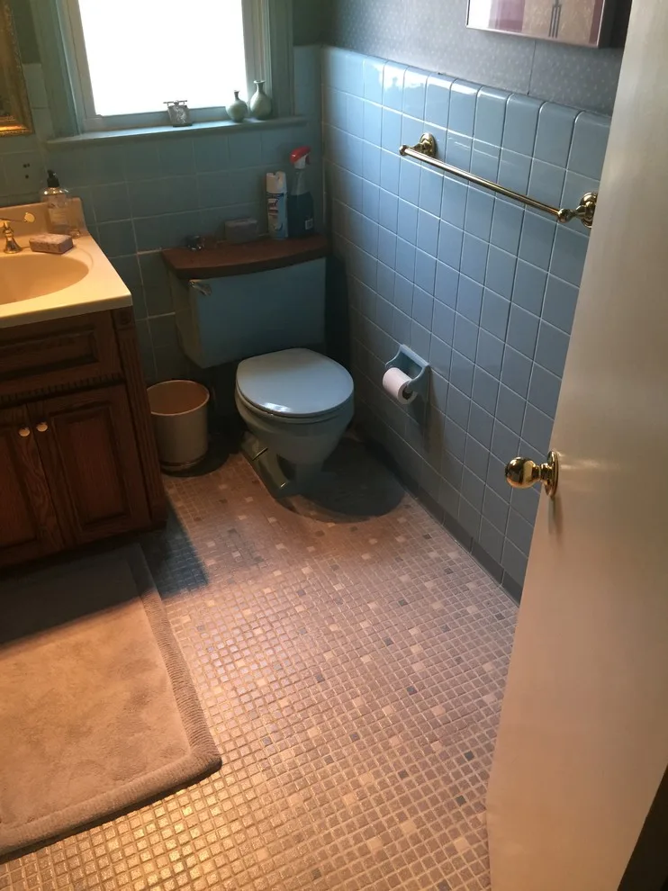 Leonia Bathroom Renovation Layout Change by Argen Build - Photo 9