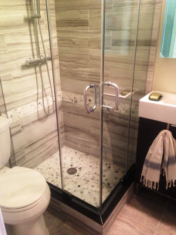 Contemporary Shower Upgrade by Argen Build - Photo 5