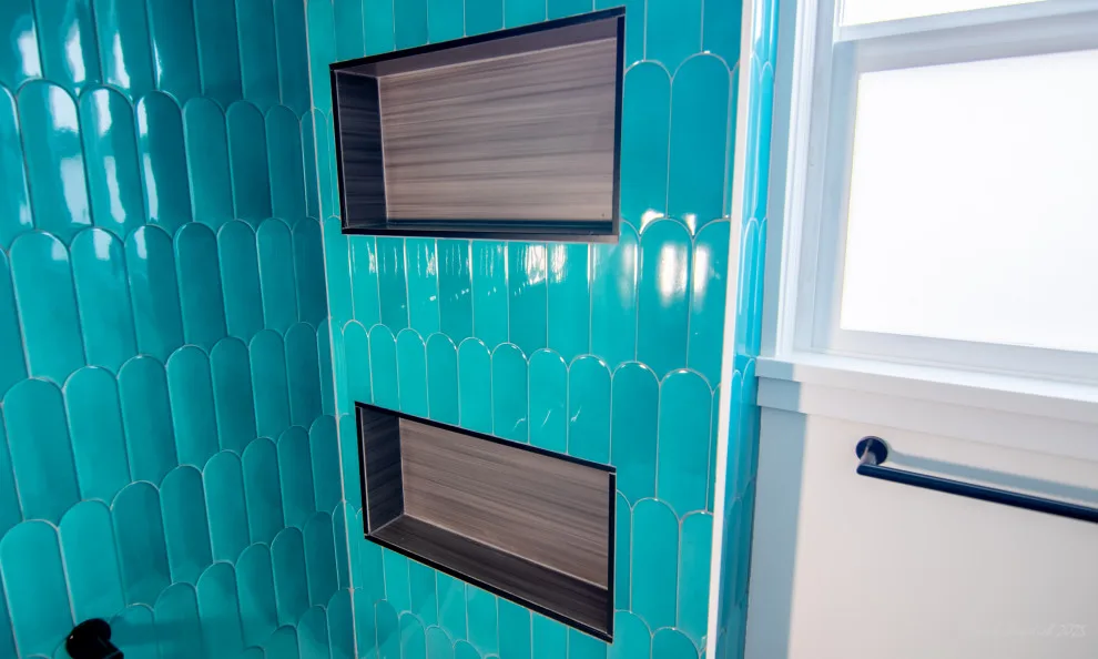 Art Deco bathroom renovation by Silver Peak Design Build - Photo 10