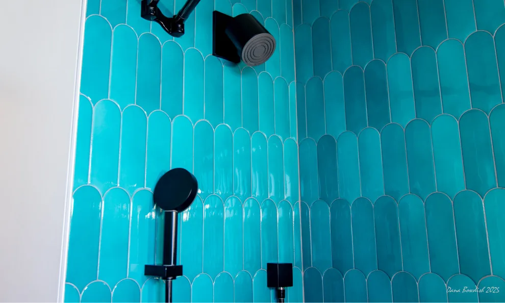 Art Deco bathroom renovation by Silver Peak Design Build - Photo 7