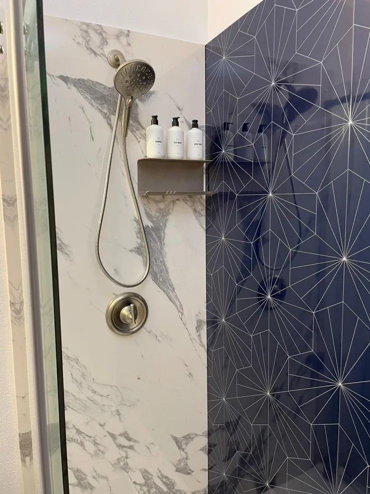 Weslaco, TX Art Deco Shower Upgrade by UpHome Renovation - Photo 5