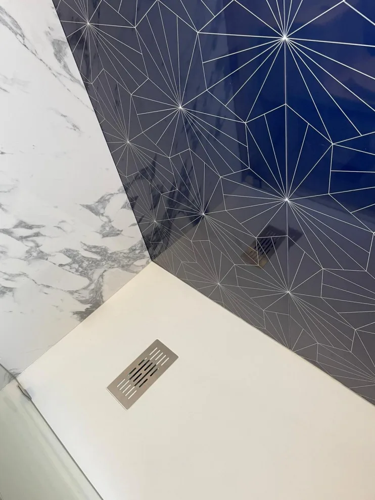 Weslaco, TX Art Deco Shower Upgrade by UpHome Renovation - Photo 3
