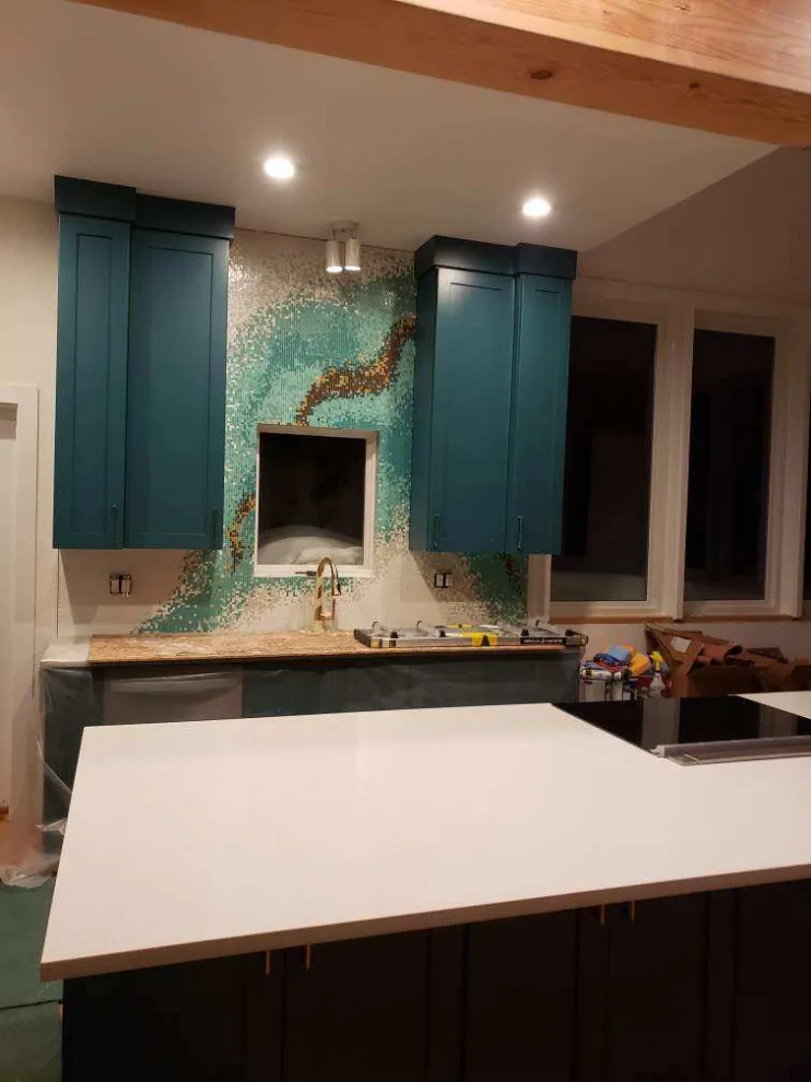 Custom Backsplash Kitchen Renovation by Colorado Kitchen & Bath Design - Photo 7