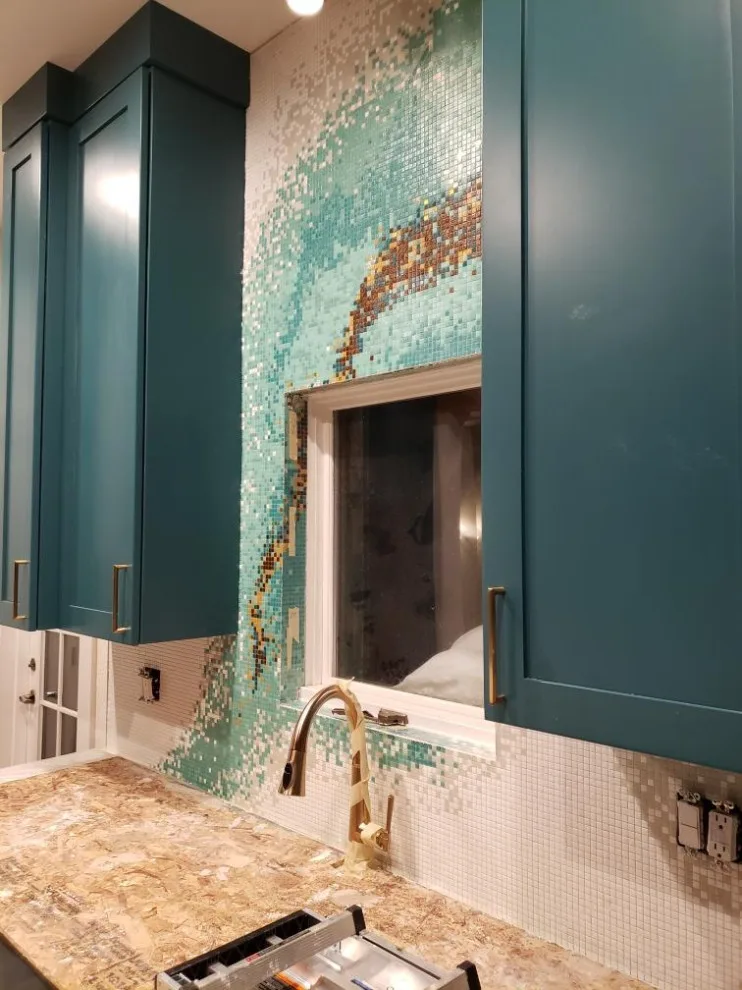 Custom Backsplash Kitchen Renovation by Colorado Kitchen & Bath Design - Photo 5