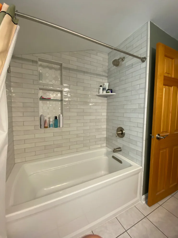 Craftsman Subway Tub Enclosure by Paramount Tile Design - Photo 5