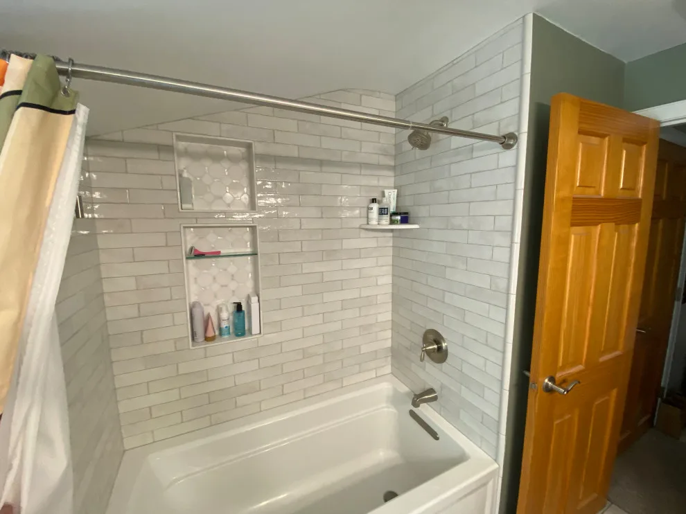 Craftsman Subway Tub Enclosure by Paramount Tile Design - Photo 3