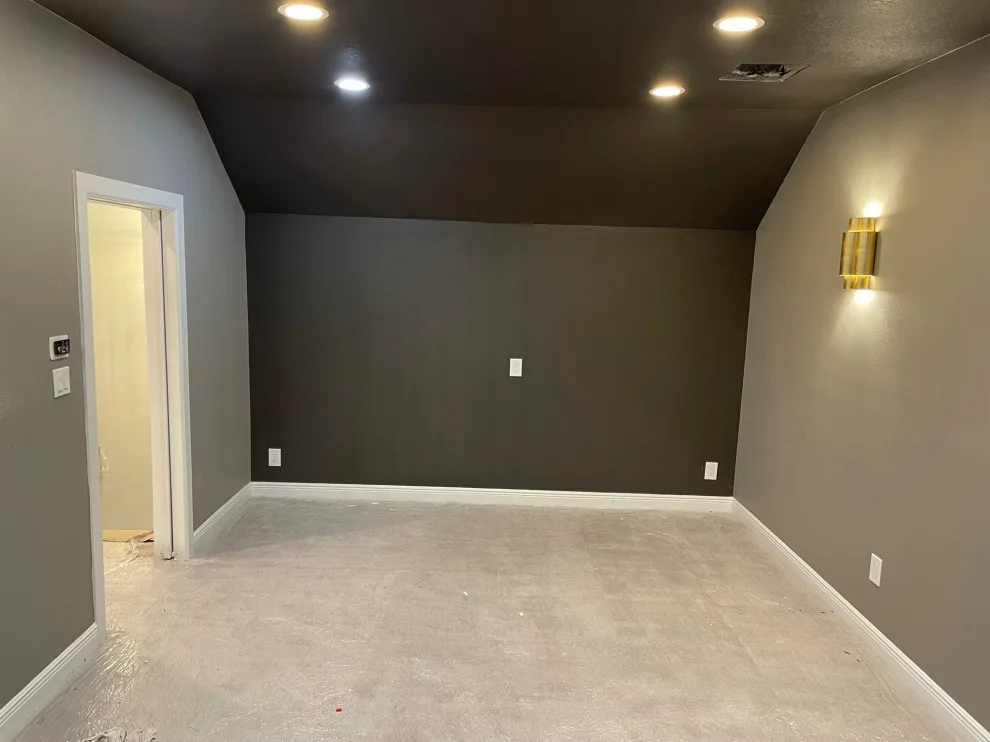 Media Room and Kitchenette Conversion of Attic by Premium Residential Remodeling - Photo 7