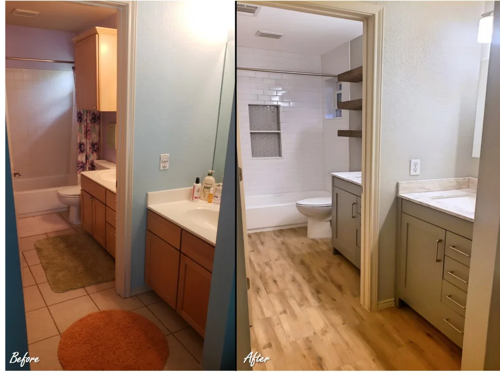 Avery Ranch Visitor Bathroom by 512 Remodel - Photo 2