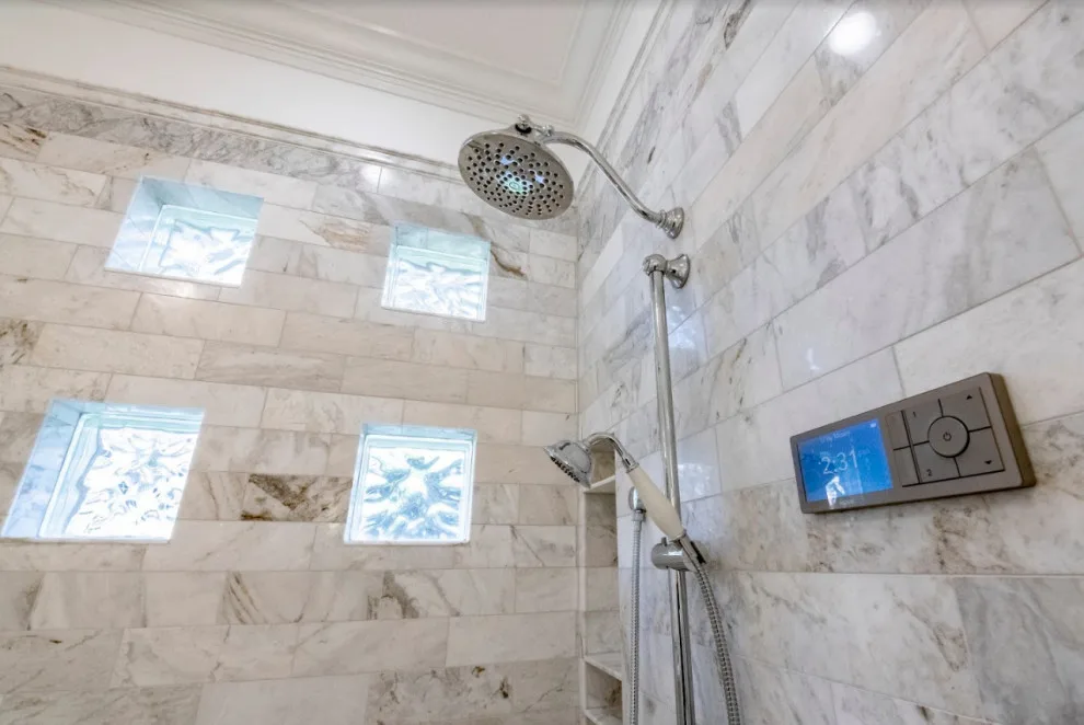 McCallum Marble Award-Winning Master Bathroom by CMK Construction - Photo 13