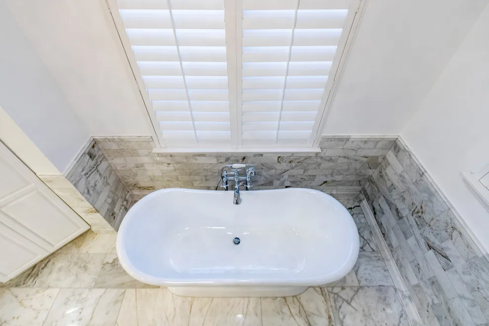 McCallum Marble Award-Winning Master Bathroom by CMK Construction - Photo 12
