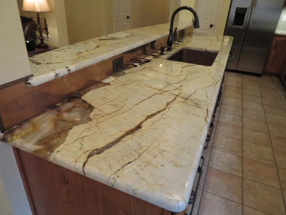 B C Hart - Kitchen Countertops Transformation Photos by DFW Granite - Photo 3