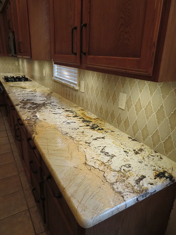 B C Hart - Kitchen Countertops Transformation Photos by DFW Granite - Photo 4