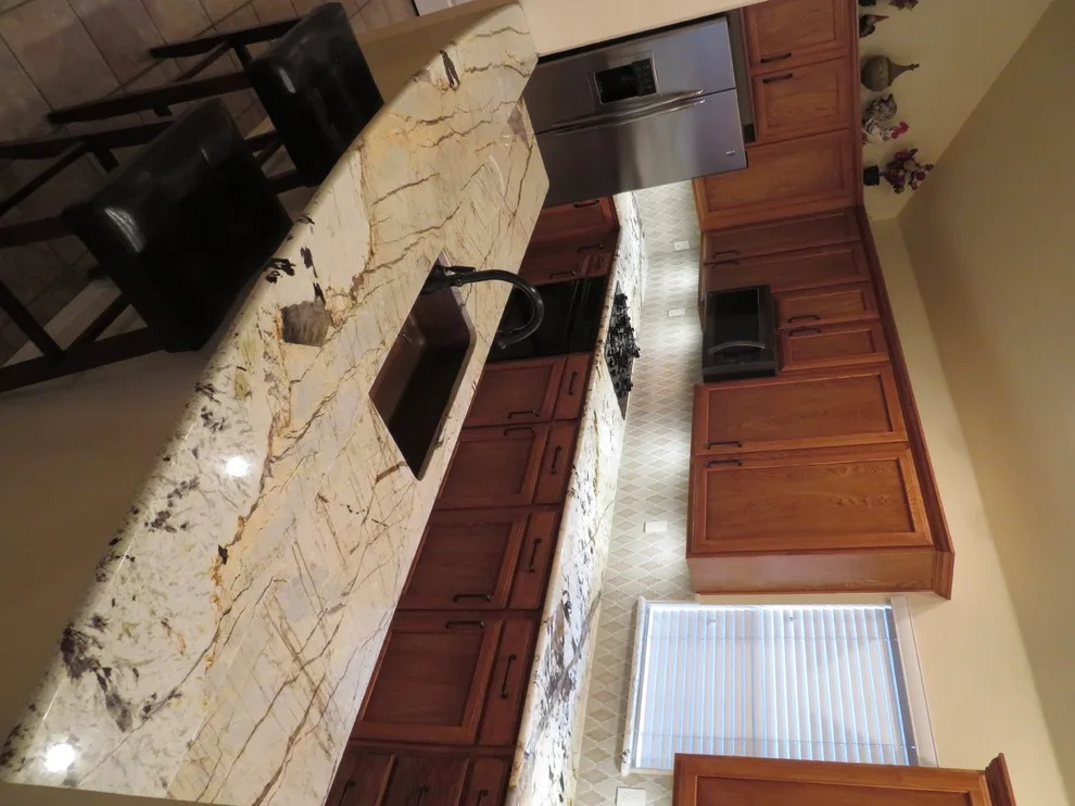 B C Hart - Kitchen Countertops Transformation Photos by DFW Granite - Photo 7
