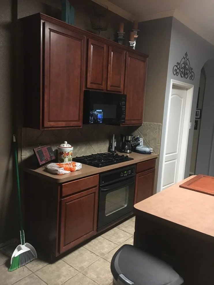 B C Matous - Before and After Kitchen Countertop Images by DFW Granite - Photo 4
