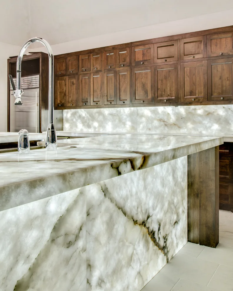 Illuminated Miterfolded Quartzite Project by The Cottage - Photo 7