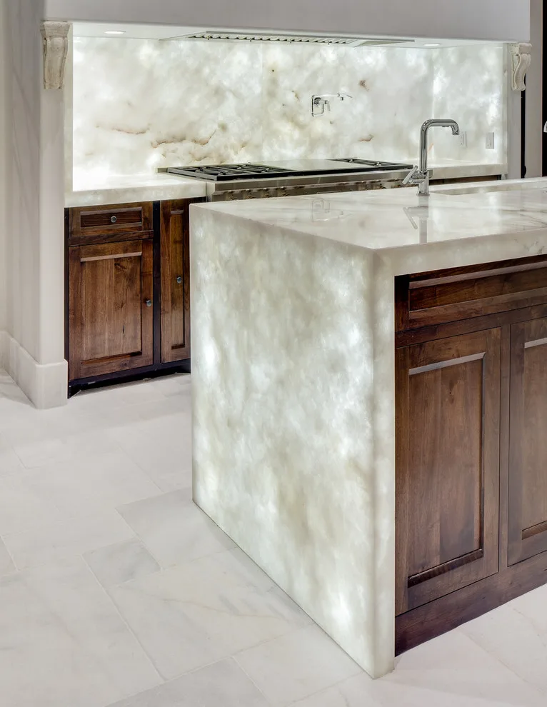 Illuminated Miterfolded Quartzite Project by The Cottage - Photo 6