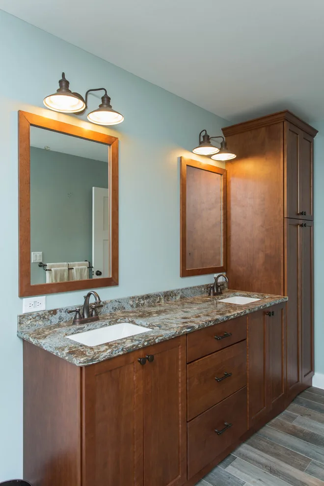 Harmonious Blended Design with a Post and Beam Element by Saratoga Kitchens And Baths - Photo 18