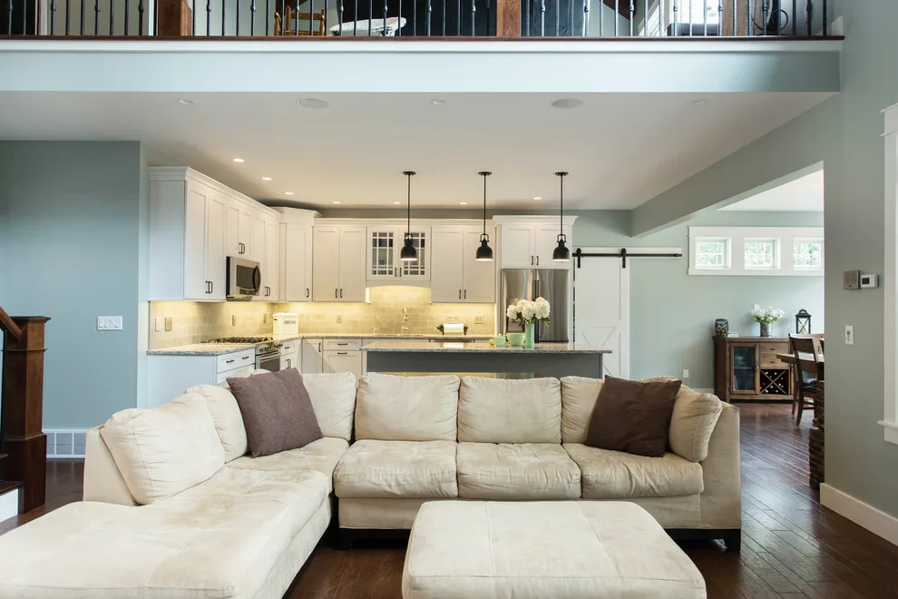 Harmonious Blended Design with a Post and Beam Element by Saratoga Kitchens And Baths - Photo 2