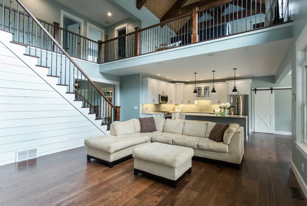 Harmonious Blended Design with a Post and Beam Element by Saratoga Kitchens And Baths - Photo 11