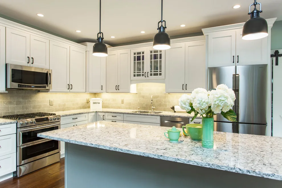 Harmonious Blended Design with a Post and Beam Element by Saratoga Kitchens And Baths - Photo 26