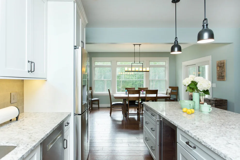 Harmonious Blended Design with a Post and Beam Element by Saratoga Kitchens And Baths - Photo 19