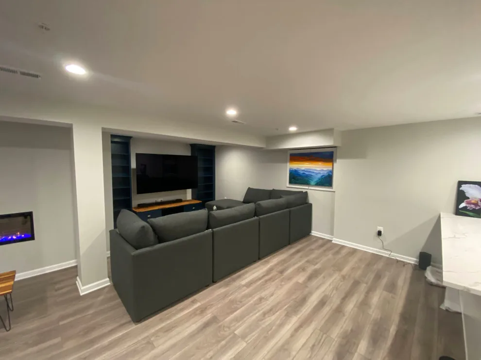 Basement Renovation in Baltimore, MD by TradeMark Construction - Photo 3