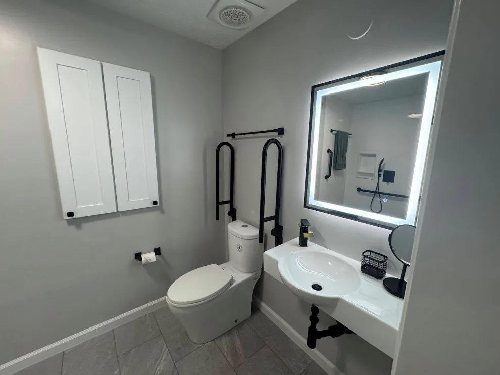 Baltimore MD Walk-in Shower Bathroom Renovation by TradeMark Construction - Photo 4