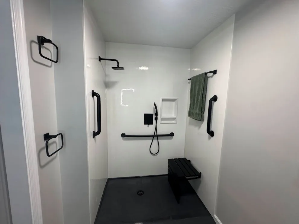 Baltimore MD Walk-in Shower Bathroom Renovation by TradeMark Construction - Photo 3