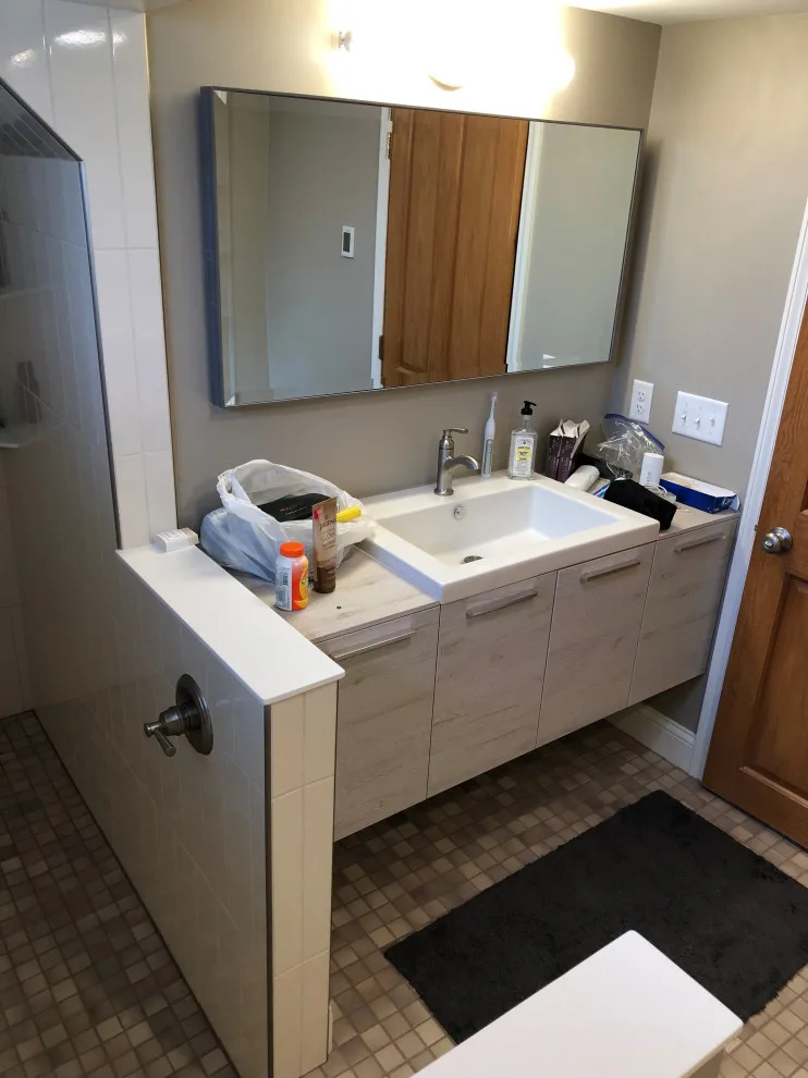 Barber's basement restroom by Ruffner Remodeling And Repair, LLC - Photo 2