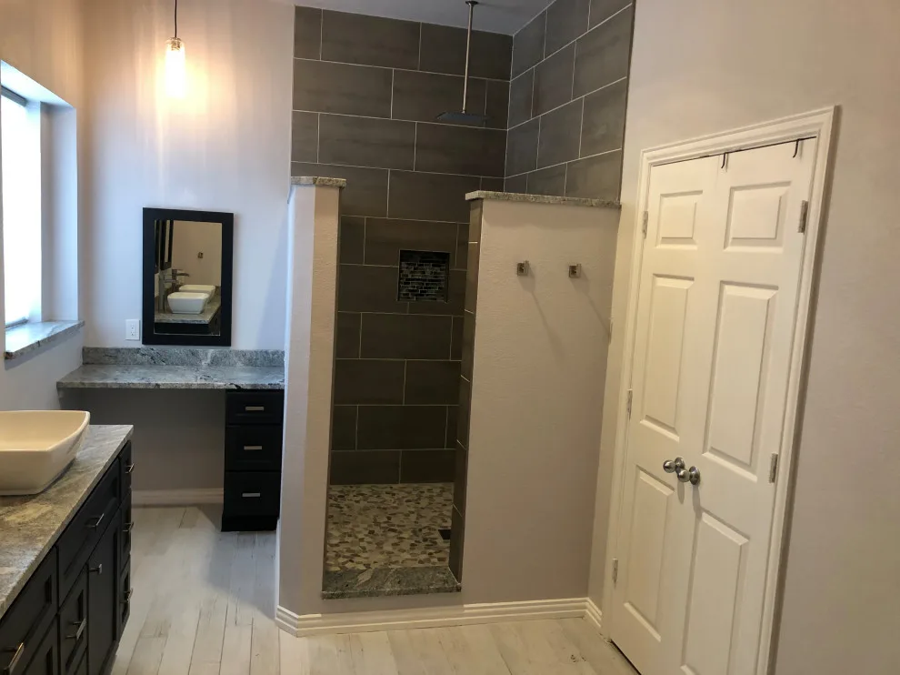 Shower with no barriers by Knight Residential Services - Photo 3