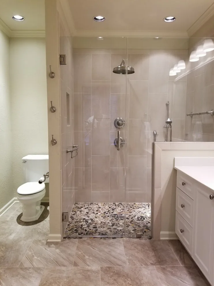 Walk-In Shower Conversion from Barrier-Free Tub by Home Run Remodeling & Construction, Inc. - Photo 3