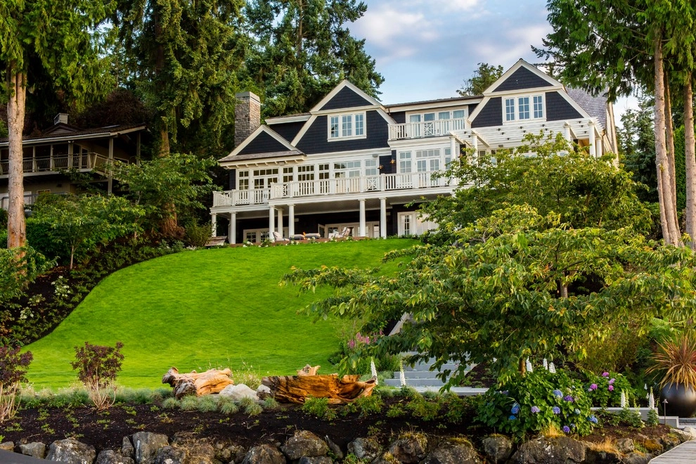 Mercer Island Waterfront Estate by Mark S. Garff, Landscape Architect - Photo 12